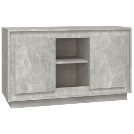 vidaXL Príborník betón sivý 102x35x60 cm odvodený výrobok z dreva