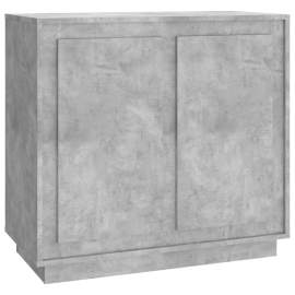 vidaXL Príborník betón sivý 80x34x75 cm odvodený výrobok z dreva