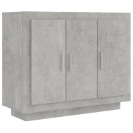 vidaXL Príborník betón sivý 92x35x75 cm odvodený výrobok z dreva - cena, porovnanie
