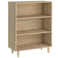 vidaXL Príborník Sonoma Dub 69,5x32,5x90 cm odvodený výrobok z dreva - cena, porovnanie