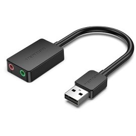 Vention 2-port USB External Sound Card CDYB0