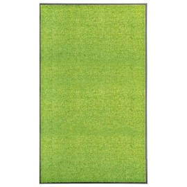 vidaXL Rohožka, prateľná, zelená 90x150 cm