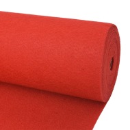 vidaXL Objektový koberec, 1x12 m, červený - cena, porovnanie