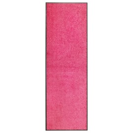 vidaXL Rohožka, prateľná, ružová 60x180 cm