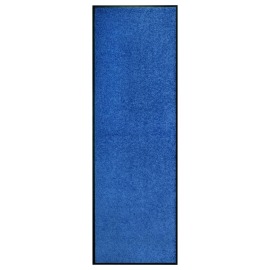 vidaXL Rohožka, prateľná, modrá 60x180 cm