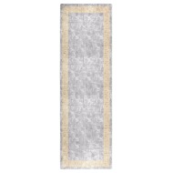 vidaXL Prateľný koberec 80x300 cm sivý protišmykový - cena, porovnanie