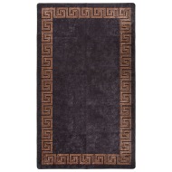 vidaXL Prateľný koberec 190x300 cm čierno-zlatý protišmykový - cena, porovnanie