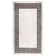 vidaXL Prateľný koberec 190x300 cm bledobéžový protišmykový - cena, porovnanie