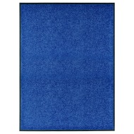vidaXL Rohožka, prateľná, modrá 90x120 cm - cena, porovnanie