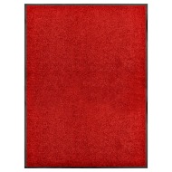 vidaXL Rohožka, prateľná, červená 90x120 cm - cena, porovnanie