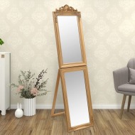 vidaXL Voľne stojace zrkadlo zlaté 45x180 cm - cena, porovnanie