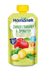 Hame HAMÁNEK Kapsička Jablko, banán, špenát 100g