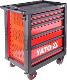 YATO Skrinka dielenská pojazdná s náradím (177ks) YT-5530