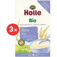 Holle Kaša nemliečna Bio ryžová 3x250g - cena, porovnanie
