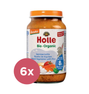 Holle Bio Zeleninové rizoto 6x220g - cena, porovnanie