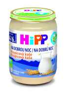 Hipp Kaša mliečna Bio na dobrú noc krupicová 190g - cena, porovnanie