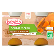 Babybio Tekvica Violina z našej vlastnej ekofarmy 2x130g - cena, porovnanie