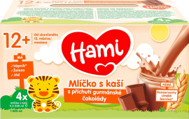 Nutricia HAMI Mlieko s čokoládovou príchuťou 4x250ml