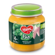 Nutricia HAMI BIO Príkrm zeleninový Brokolica s batátmi 125g - cena, porovnanie