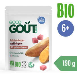 Good Gout BIO Sladké zemiaky s bravčovým mäsom 190g