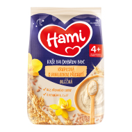 Nutricia HAMI Kaša mliečna krupicová s vanilkovou príchuťou 210g - cena, porovnanie