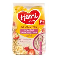 Nutricia Hami Kaša mliečna ovseno-žitná s banánom, jahodami a malinami 210g - cena, porovnanie