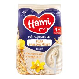 Nutricia Hami Kaša mliečna ryžová s vanilkovou príchuťou na dobrú noc 210g