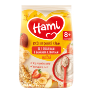 Nutricia Hami Kaša mliečna so 7 obilninami s banánom a jahodami 210g - cena, porovnanie