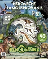 Nekonečné samolepkovanie/ Dinosaury - cena, porovnanie