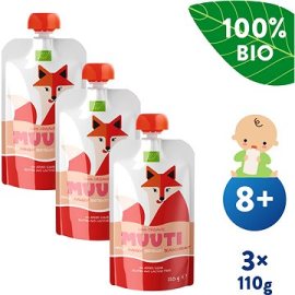 Salvest Muuti BIO Jablko, mango a čierna ríbezľa s červenou repou 3x110g