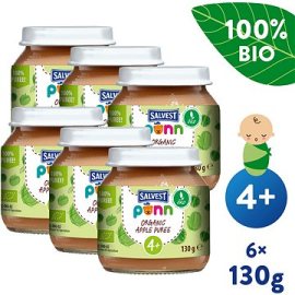 Salvest Põnn BIO Jablko 100% 6x130g