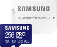 Samsung Micro SDXC PRO Plus + SD adaptér 256GB - cena, porovnanie