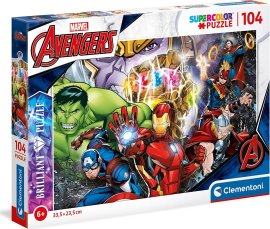 Clementoni Briliant puzzle Marvel: Avengers 104