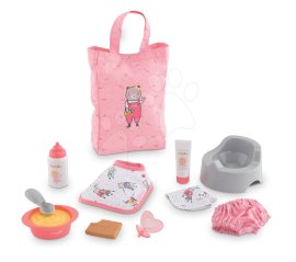 Corolle Doplnky pre bábiku Large Accessories Set v plátenej taške pre 30cm bábiku