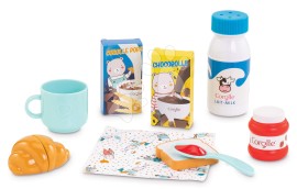 Corolle Raňajková súprava s croissantom Breakfast Set pre 36-42cm bábiku 9 doplnkov