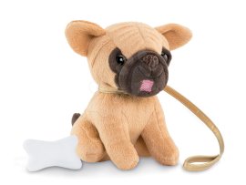 Corolle Psík s obojkom Puppy Set with Leash & Bond pre 36cm bábiku