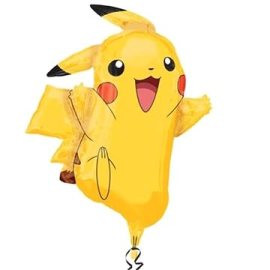 Amscan Fóliový balónik Pokémon Pikachu 78 cm