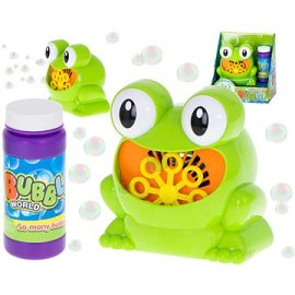 Ikonka Stroj na mydlové bubliny žaba
