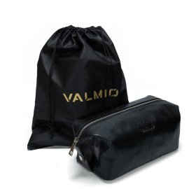 Valmio Kožená kozmetická taška Avia Black