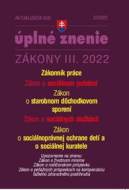 Aktualizácia III/8 2022 - Zákonník práce - cena, porovnanie
