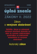 Aktualizácia II/1 2022 Verejné obstarávanie - cena, porovnanie