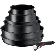 Tefal Súprava riadu Ingenio Black Stone 7 ks L3998702 - cena, porovnanie