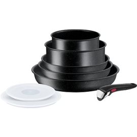 Tefal Súprava riadu 8 ks Ingenio Black Stone L3998802