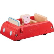 Tm Toys Prasiatko Peppa drevené rodinné auto + figúrka Peppa - cena, porovnanie