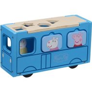 Tm Toys Prasiatko Peppa drevený autobus vkladačka - cena, porovnanie