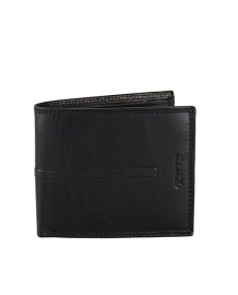 Charro Čierna kožená peňaženka