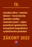 Zákony IV 2023 - stavebné zákony a predpisy - cena, porovnanie