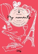 Cestovní deník My Moments - červený - cena, porovnanie