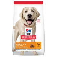 Hills Adult Light Large Breed Chicken 14kg - cena, porovnanie