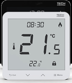Tech Controllers Drátový pokojový termostat EU-R-12s